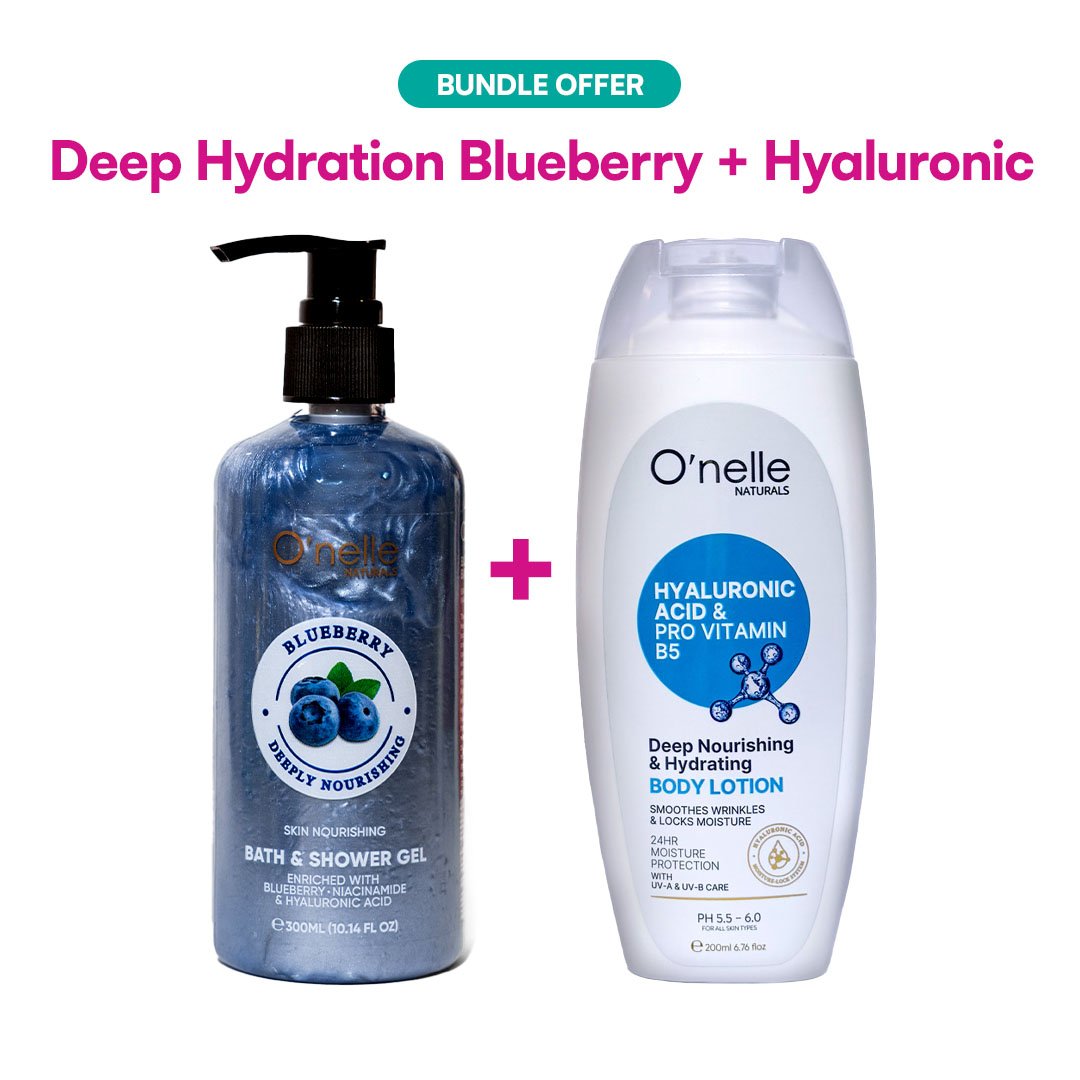 onelle-bundle-offer-deeply-moisturize-blueberry-hyaluronic-acid Deeply Moisturized with Blueberry + Hyaluronic Acid Bundle, Moisture Protection, Silky Soft Skin - Image 1